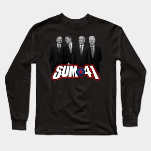 Vintage Sum 41 Parody Long Sleeve T-Shirt